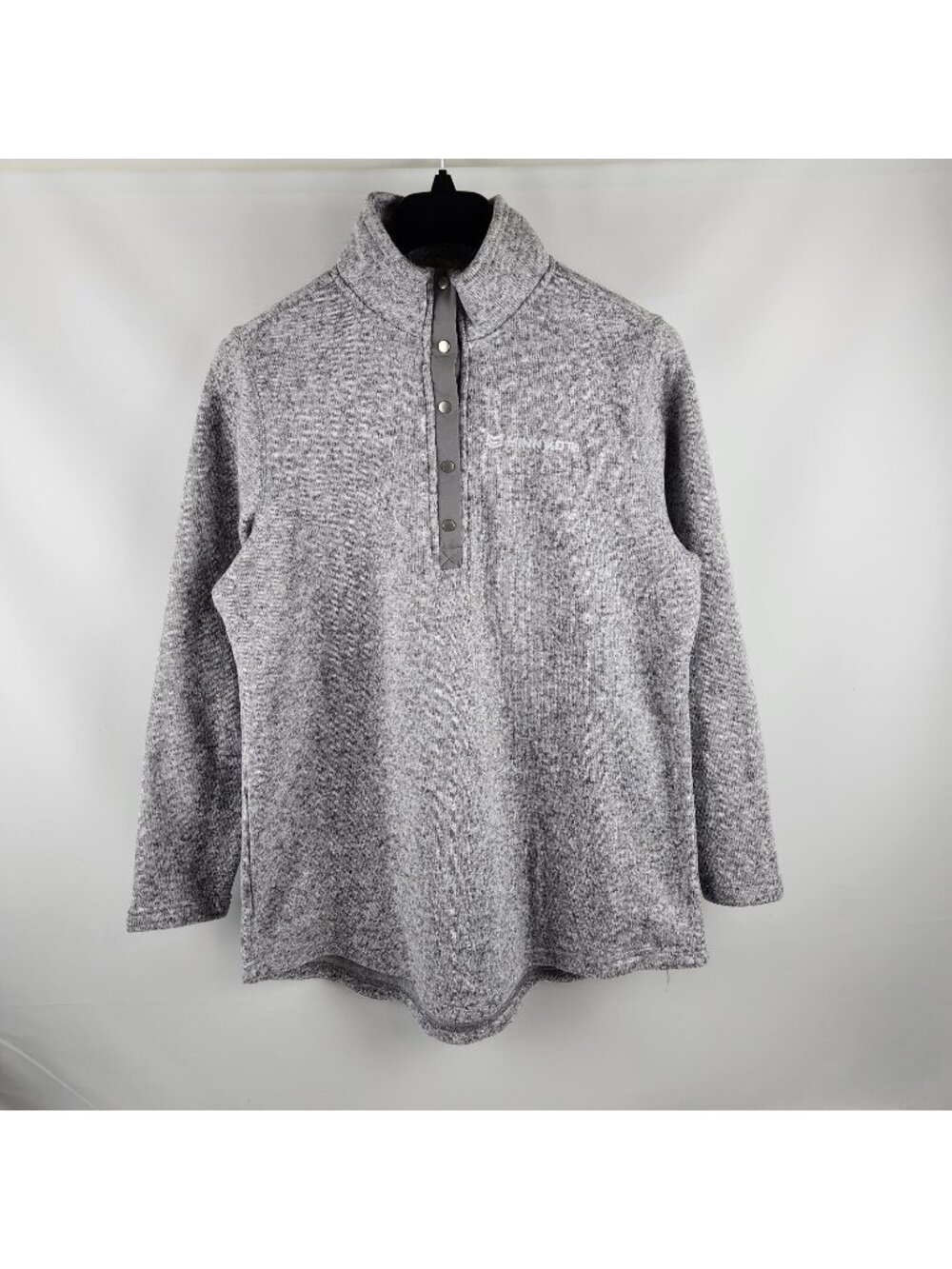 Charles River Apparel Womens 5932 Hingham Tunic Light Grey Heather Size XL NWT
